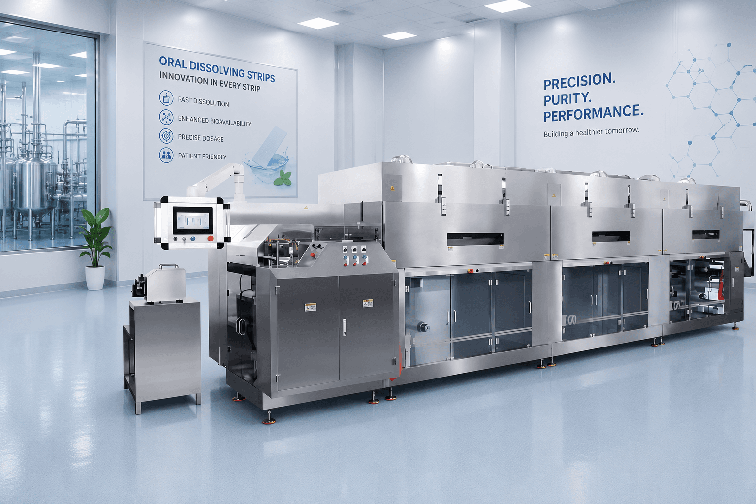 Oral Thin Film Manufacturing Line